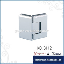 135 degree bevel hinge glass-glass bathroom hardware